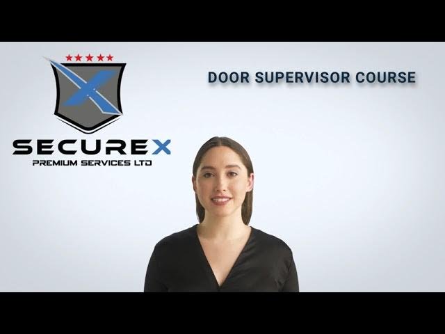 Door Supervisor Course